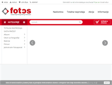 Tablet Screenshot of fotos.hr